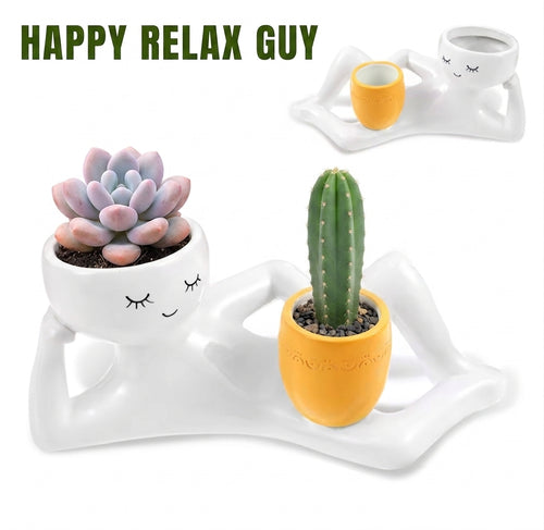 Happy relax Guy
