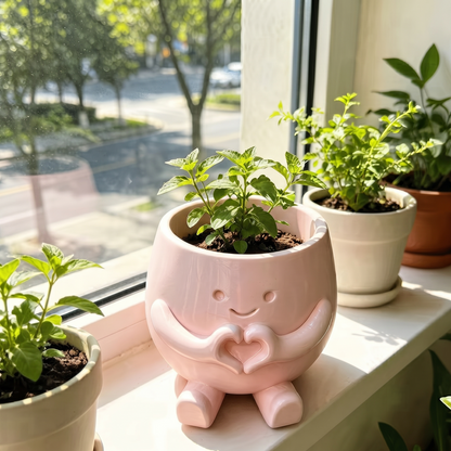 Heart planter