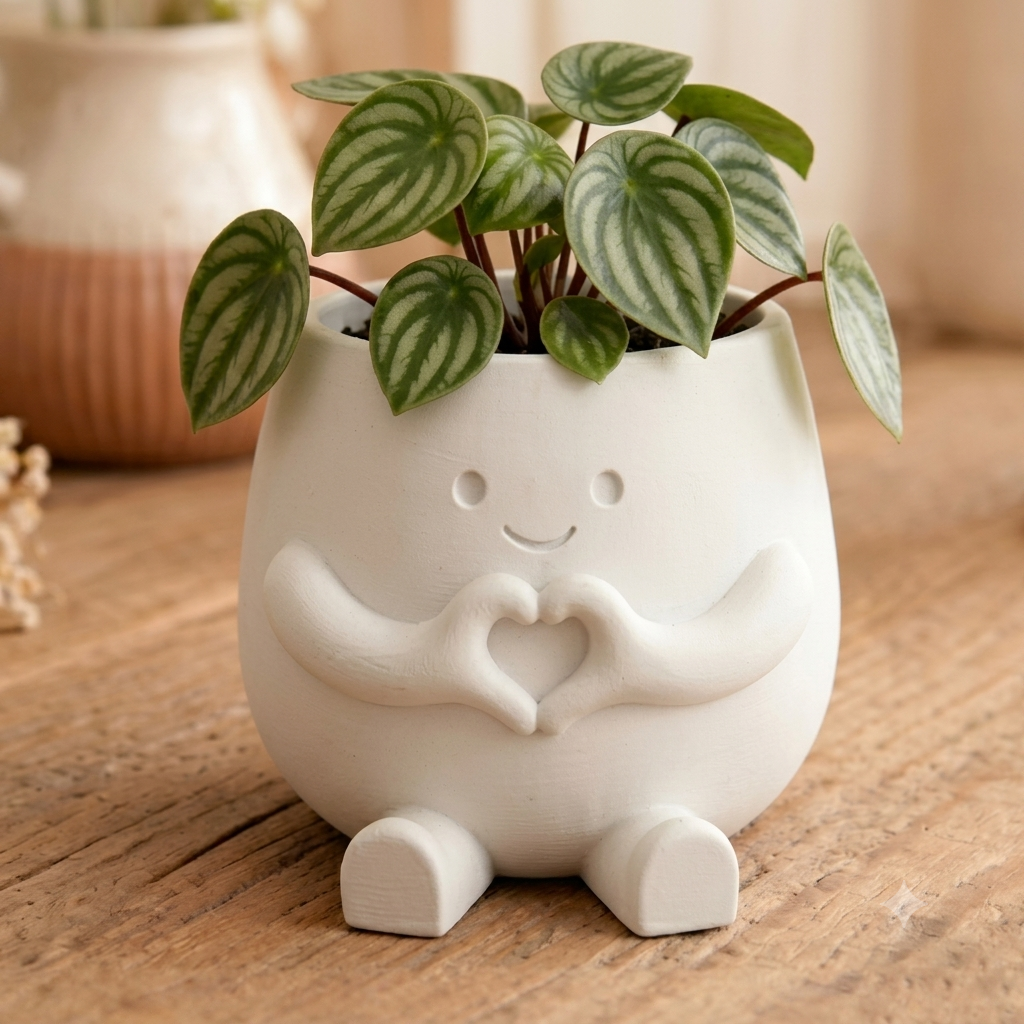 Heart planter